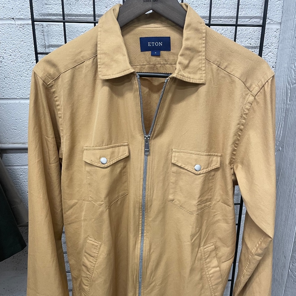 Eton Zip Front Shirt